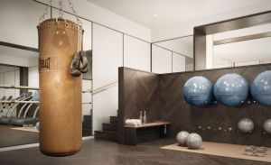 No expense was spared when it came to the fitness facilities at the Shephard.