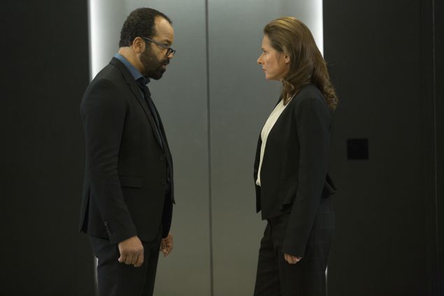 Jeffrey Wright and Sidse Babett Knudsen.