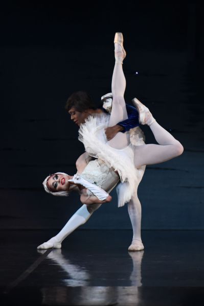 Chase Johnsey in Swan Lake.