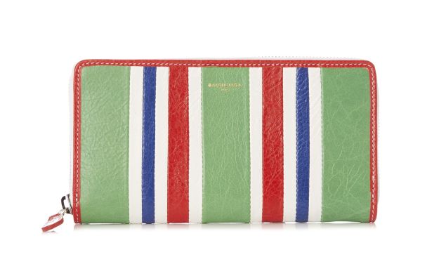Balenciaga Bazar Zip-Around Leather Continental Wallet, $565, Matchesfashion.com.
