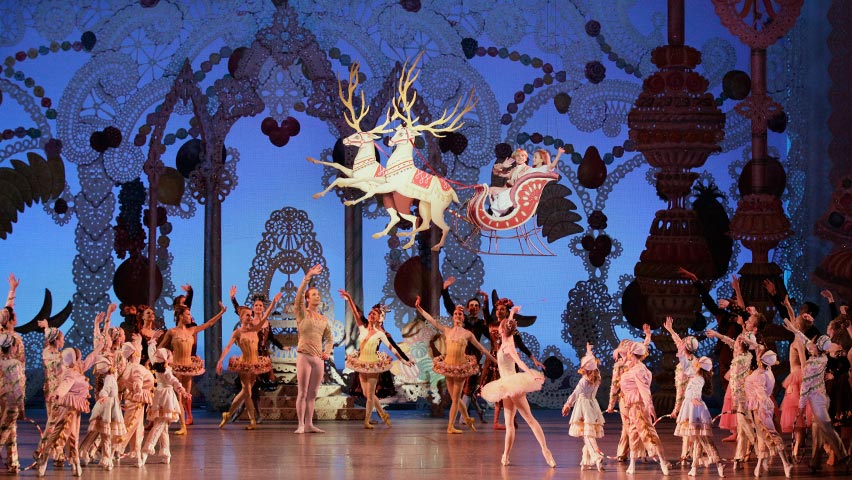 The New York City Ballet performs Balanchine's The Nutcracker.