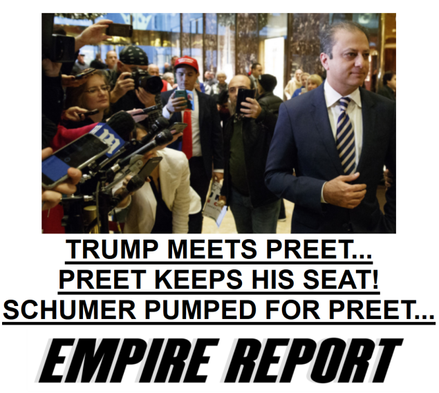 A recent Empire Report front page.