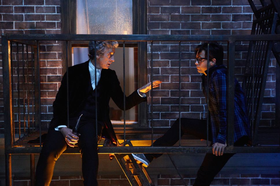 The Doctor and Grant Gordon (aka "The Ghost")