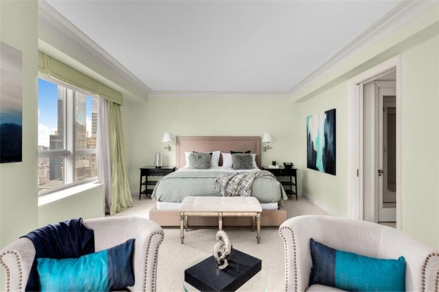 One of two bedroom suites.