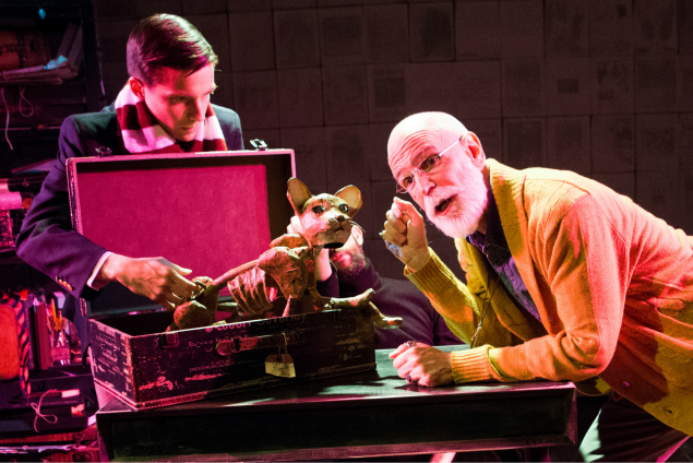 Phil Gillen and Andrew Dawson in Gorey: The Secrey Lives of Edward Gorey.