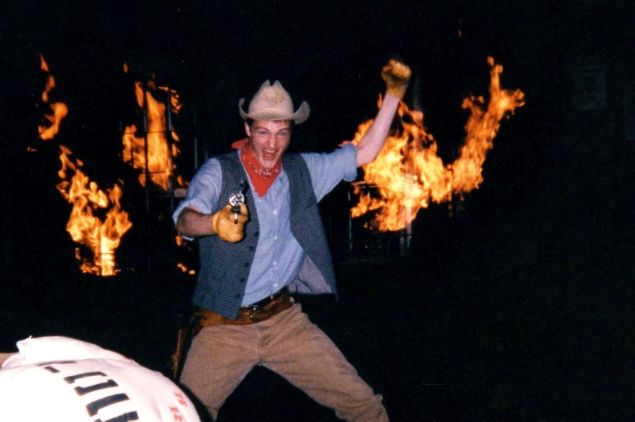 He also played a bandit back in the day.