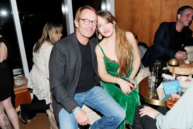 Simon Kirke's daughter Jemima resides across the bridge in Brooklyn.