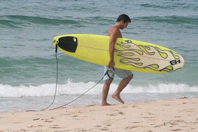 Surf lessons are not deductible.