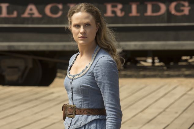 Evan Rachel Wood as Dolores.