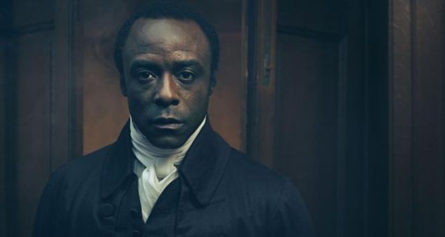 Ariyon Bakare in Jonathan Strange and Mr. Norrell.