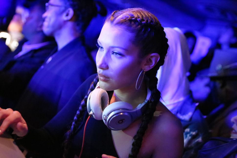 Bella Hadid.