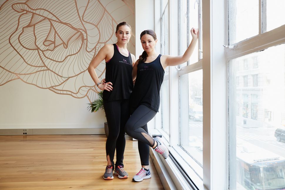 Mahri Relin and Lauren Rodriguez at Body Conceptions.