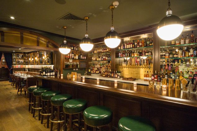 The revamped Chumley's bar