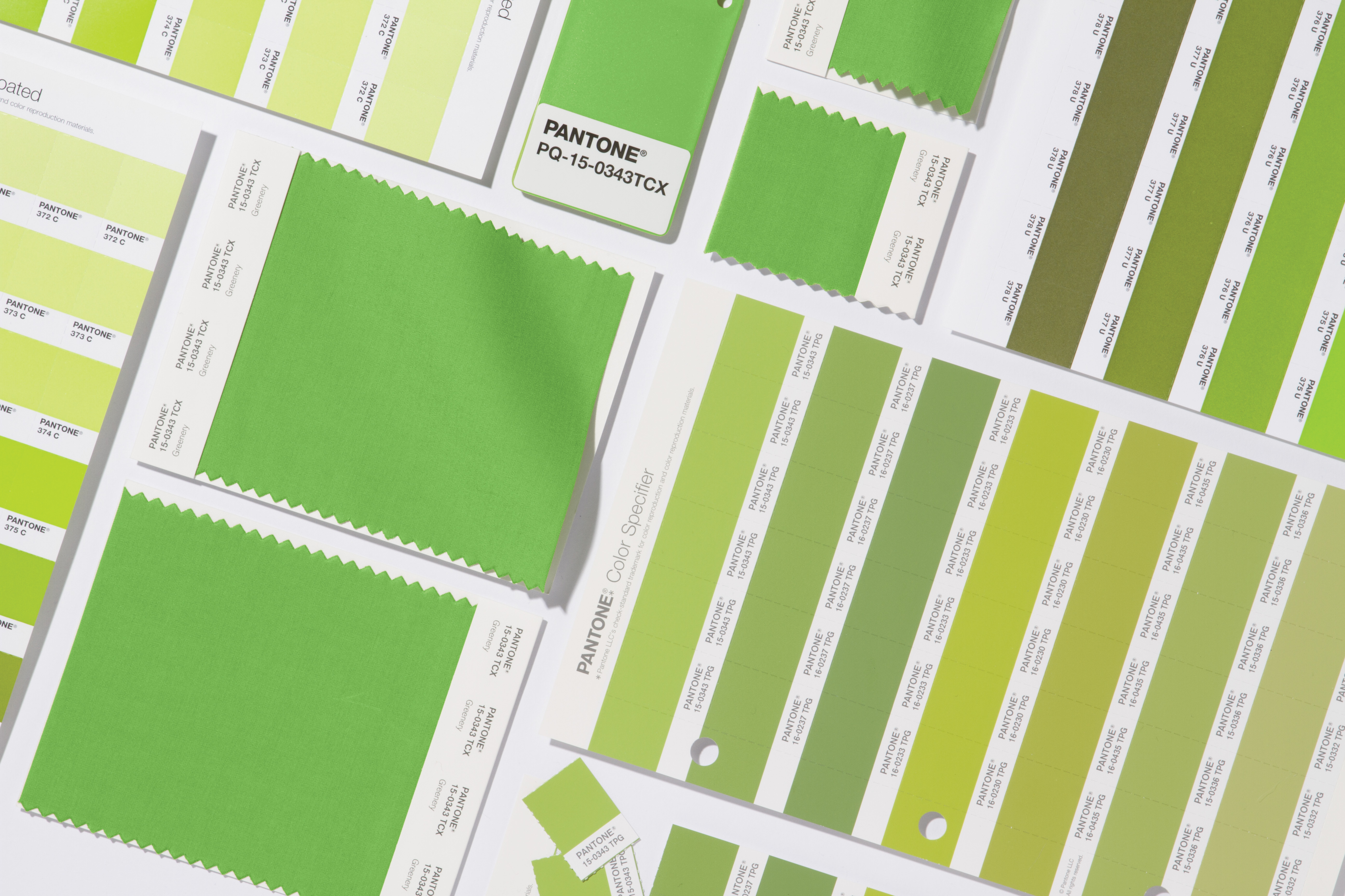 Shades of "Greenery."