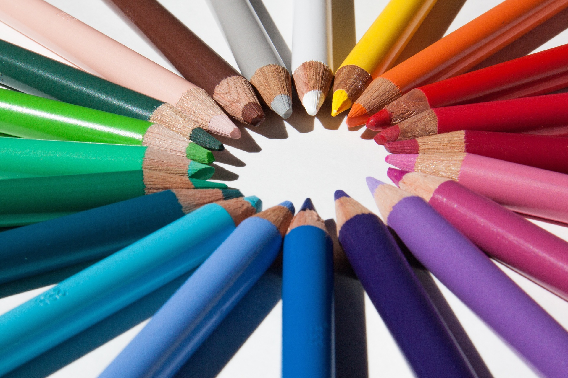In life, there are plenty of crayons to color with.