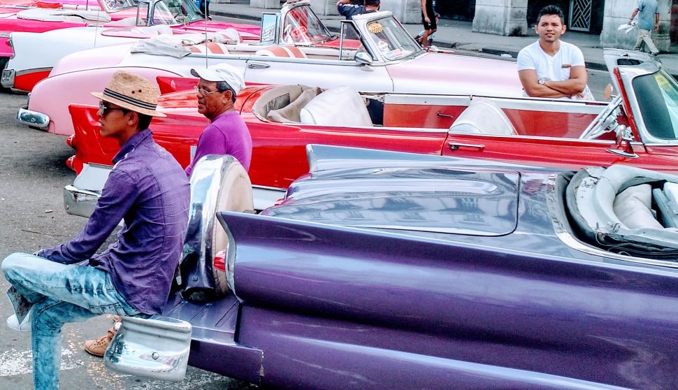 Classic cars offering the priciest cab rides in Havana.