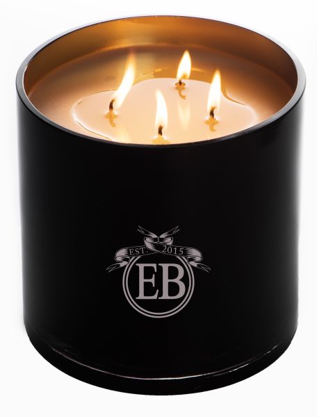 EB Florals new four-wick candle.