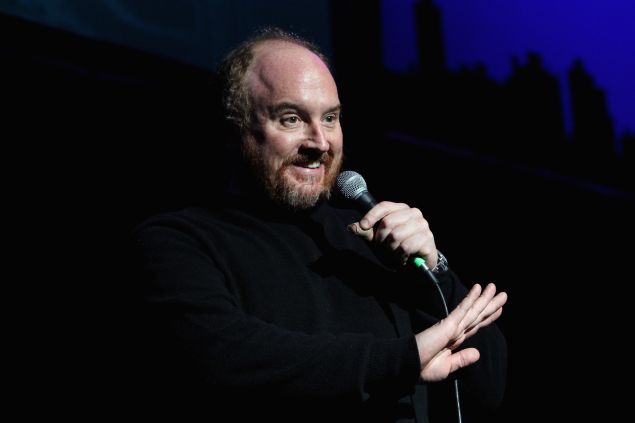 Comedian Louis C.K. performs onstage at The New York Comedy Festival and The Bob Woodruff Foundation present the 8th Annual Stand Up For Heroes Event at The Theater at Madison Square Garden on November 5, 2014 in New York City.