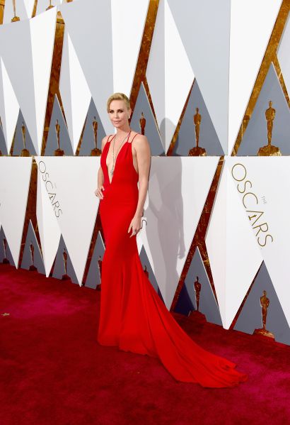 Charlize Theron in Dior.