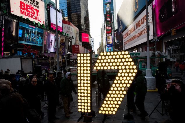 Avoid Times Square at all costs, ya dummy.