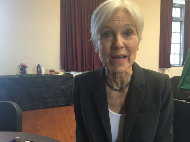 Green Party presidential candidate Jill Stein speaks to the Observer after a conference in Morningside Heights.