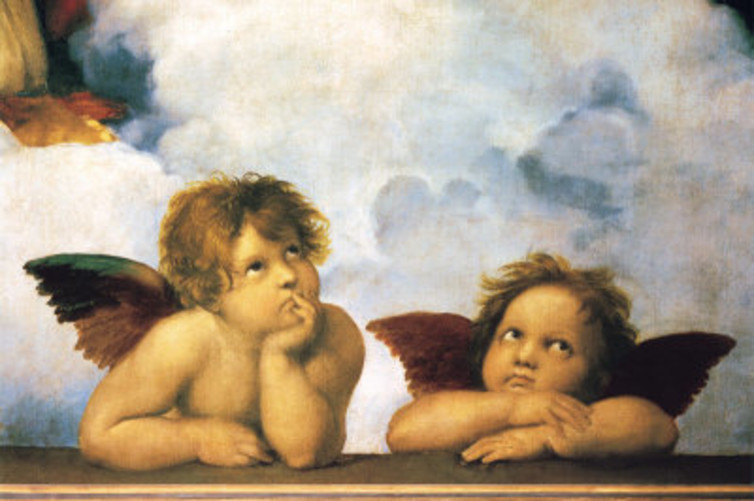 Raphael’s angels may be gender-neutral but children worldwide are raised differently according to their genders.