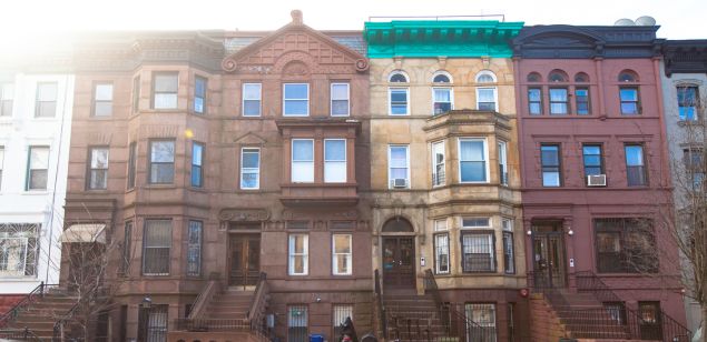 Bedstuy Brownstones PHOTO: Emily Assiran for Observer