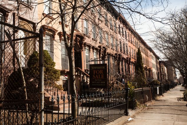 Bedstuy Brownstones PHOTO: Emily Assiran for Observer