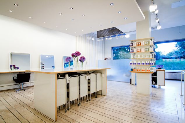 Inside Sachajuan's Stockholm salon.