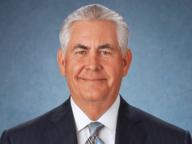 Rex Tillersen, CEO of Exxon Mobil, is reportedly Donald Trump's first choice for Secretary of State.
