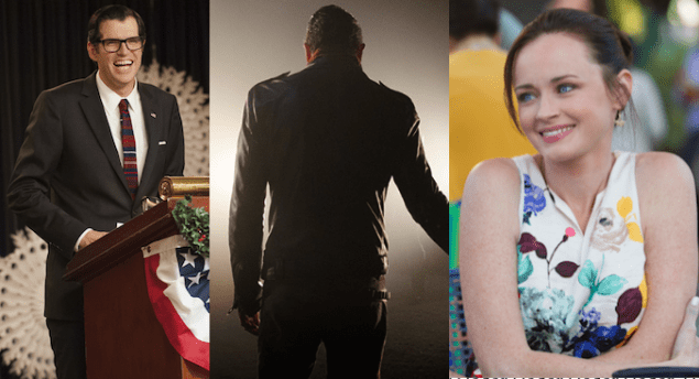 Veep, The Walking Dead and Gilmore Girls: A Year in the Life.