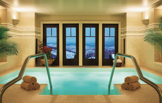 The spa at the Montage Deer Valley.