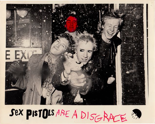One page from Kugelberg's Anthology Editions release, "God Save Sex Pistols"