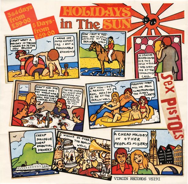 One page from Kugelberg's Anthology Editions release, "God Save Sex Pistols"