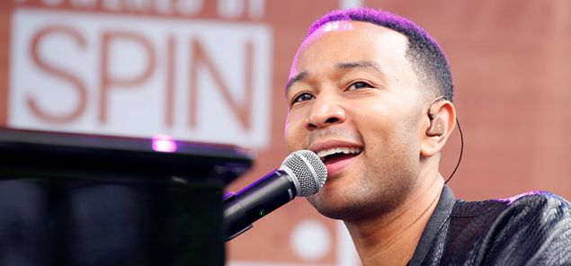 John Legend performs at the AXE Collective + Crew Powered by SPIN event in Austin.