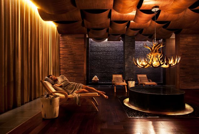 The spa at the Viceory Snowmass.