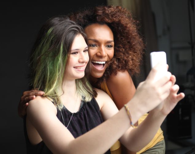 Nicole Maines and Janet Mock.