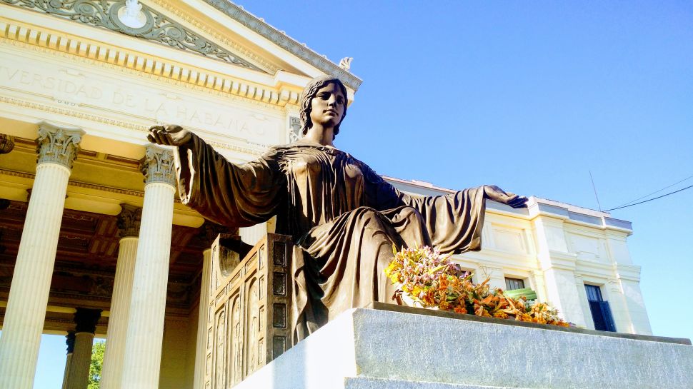 The University of Havana, in Vedado.