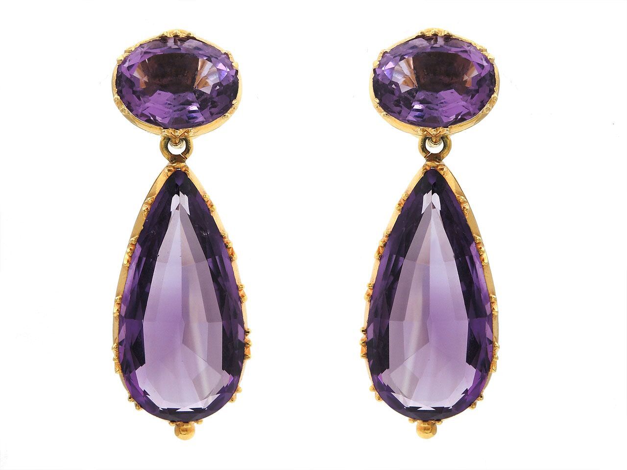 Antique Victorian earrings.