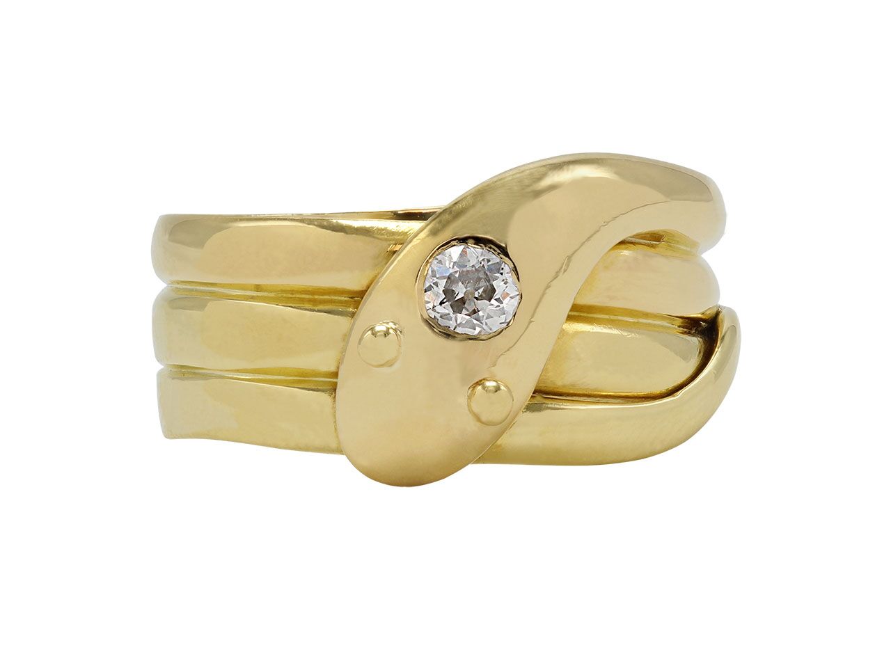 Victorian serpent ring.