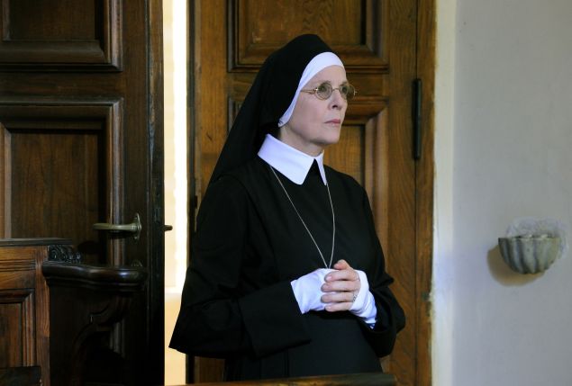 Diane Keaton as Sister Mary.