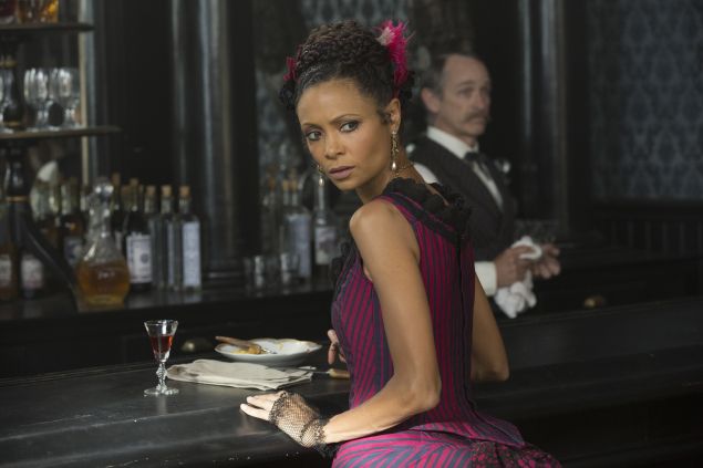 Thandie Newton in Westworld.