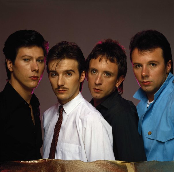 Ultravox with Midge Ure (second from left).