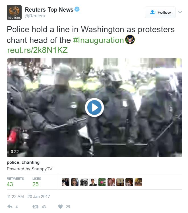 Tweet from @Reuters.