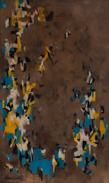 Norman Lewis' Untitled 1965.