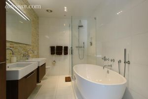The master bath.