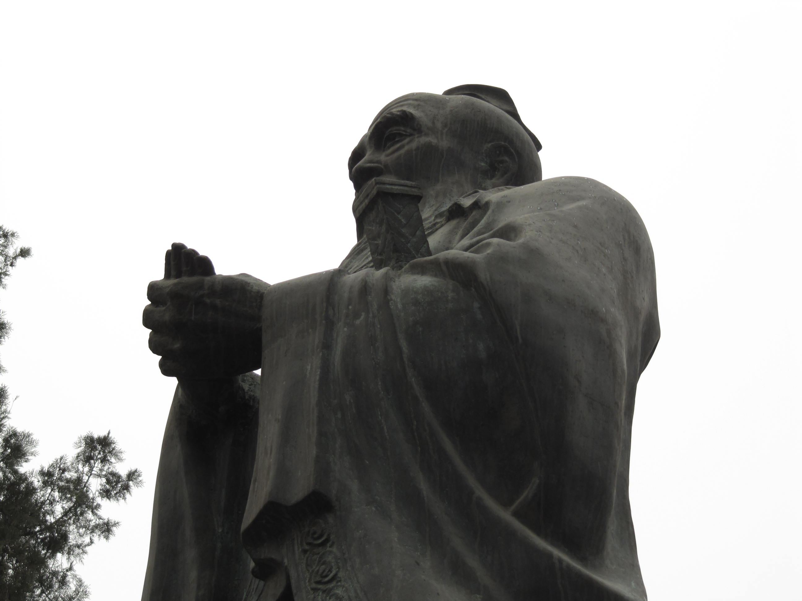 A statue of Confucius, Beijing.
