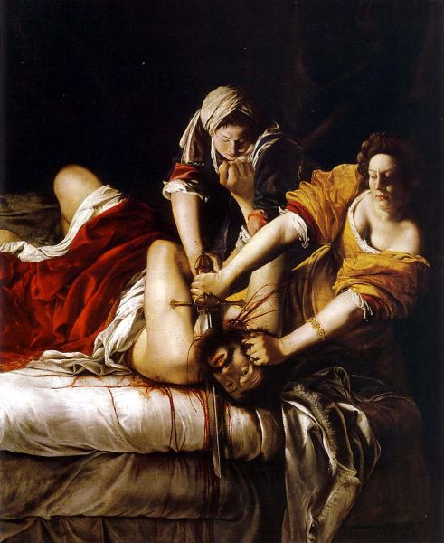 Judith Slaying Holofernes, Artemisia Gentileschi.