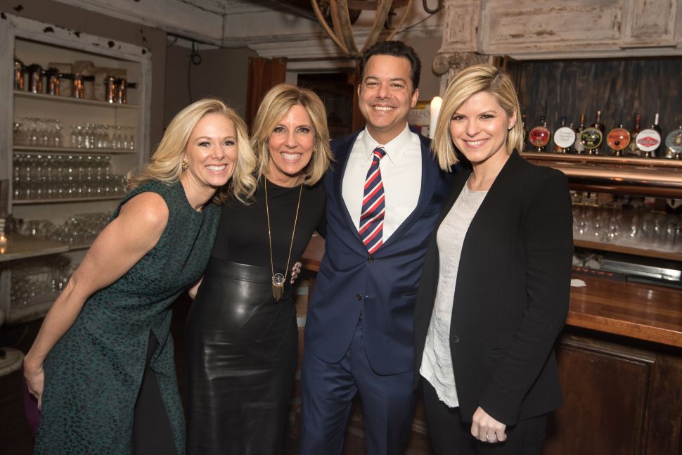 Margaret Hoover, Alisyn Camerota, John Avlon, Kate Bouldan.