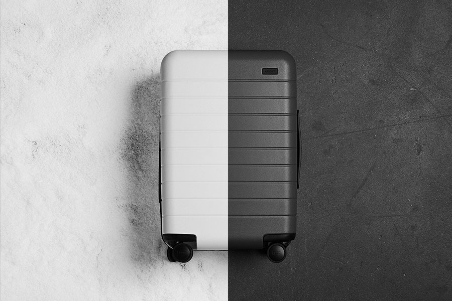 Away luggage.